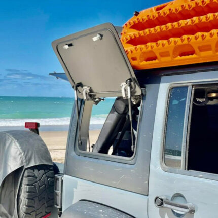 Emuwing Gullwing Window Kit for Jeep Wrangler JK Unlimited 4-Door