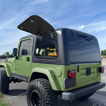 Emuwing Gullwing Window Kit for Jeep Wrangler TJ (1997–2006)